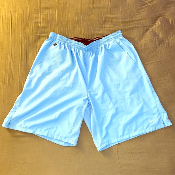 sky blue nike shorts